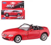 Welly Машинка BMW Z4 Convertible 42328CW-R красный